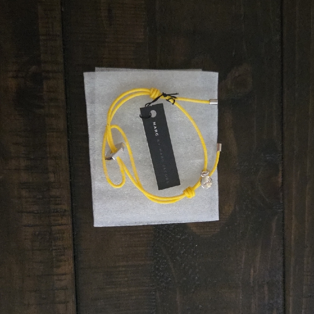 Marc Jacobs yellow bracelet